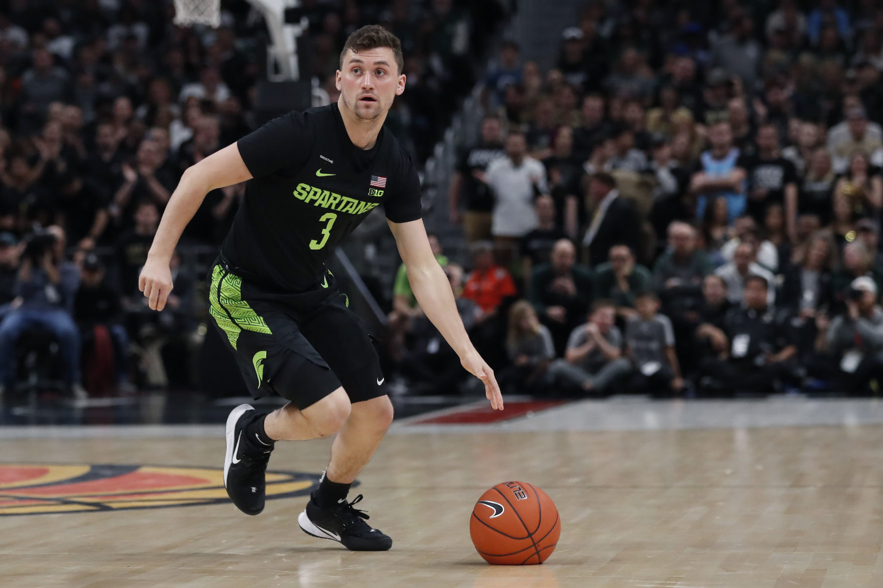 Michigan State guard Foster Loyer
